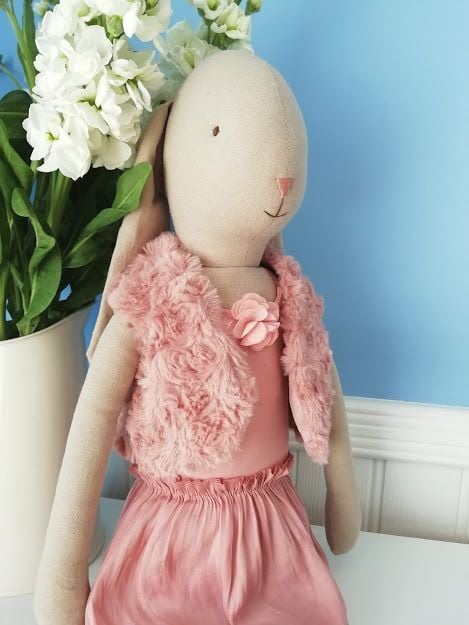 Maileg, Bunny Ballerina Size 5 - Rose