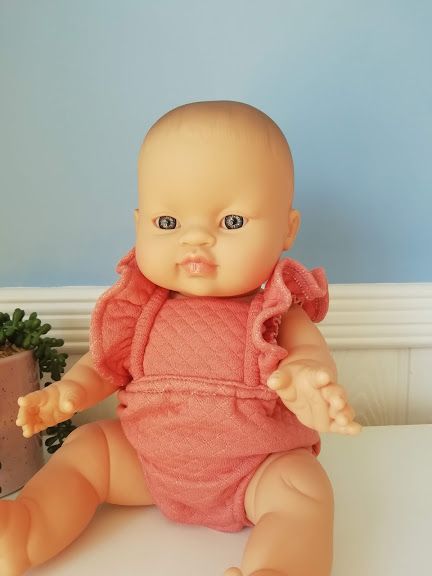 Minikane, Retro Romper Quilted (Marsala)