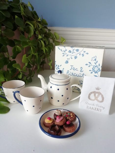 Maileg, Tea & Biscuits for Two in a Box