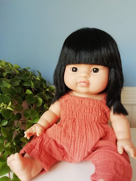 Minikane, Cotton Jumpsuit (Brick)