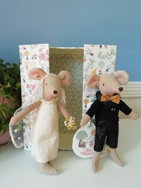 Maileg, Wedding Mice Couple in Box