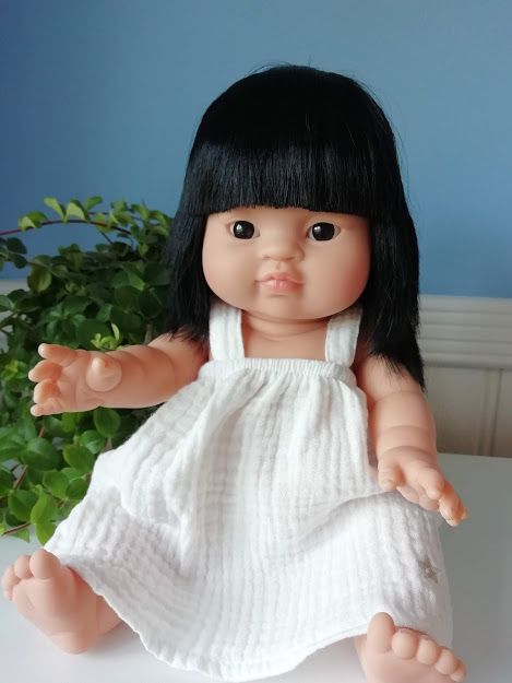 Minikane, Mila Dress (White)