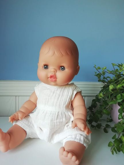 Minikane, Noa Outfit White (Comes in a Bag)