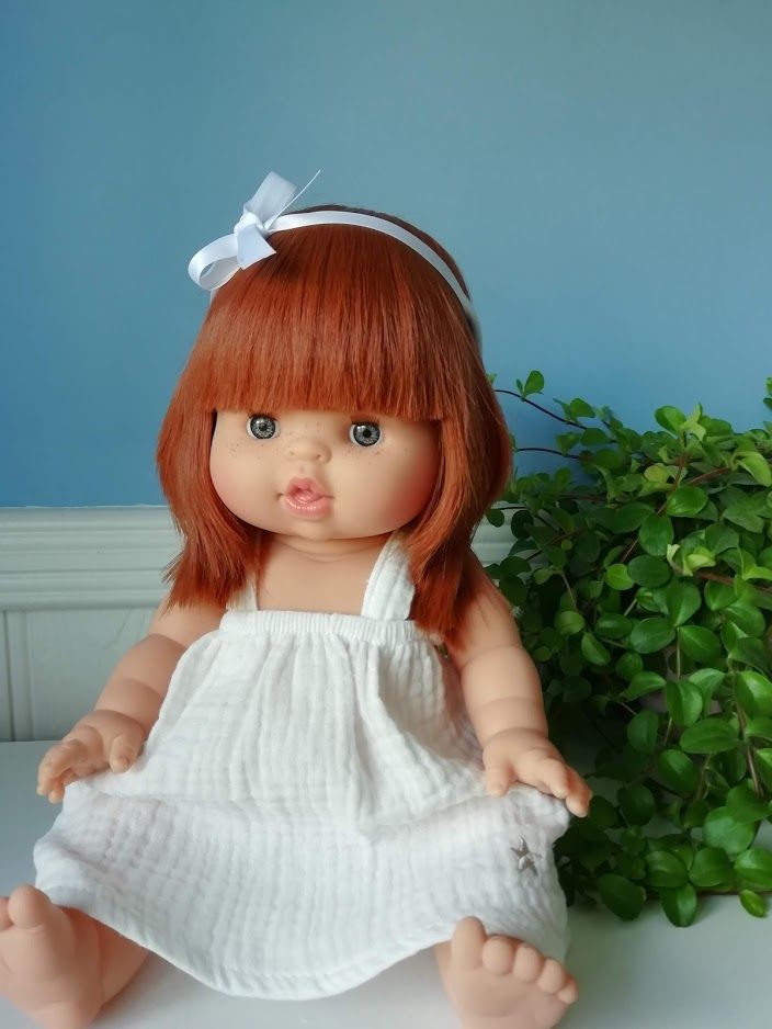 Minikane, Mila Dress (White)