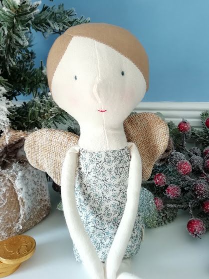 Maileg, WINTER FRIENDS, ANGEL - BLUE