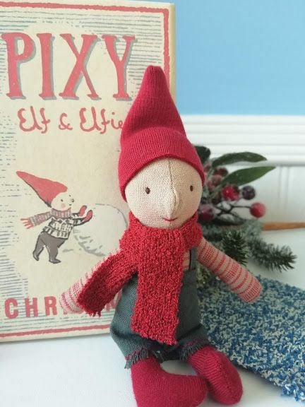 Maileg, Pixy Elf in Matchbox - Boy
