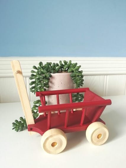 Maileg, Wagon - Dusty Red