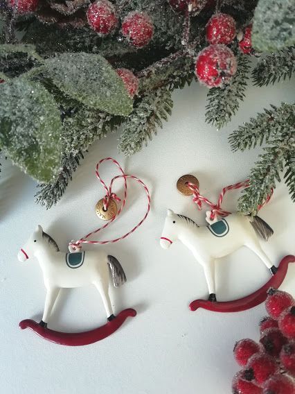 Maileg, Metal Rocking Horse (Set of Two)