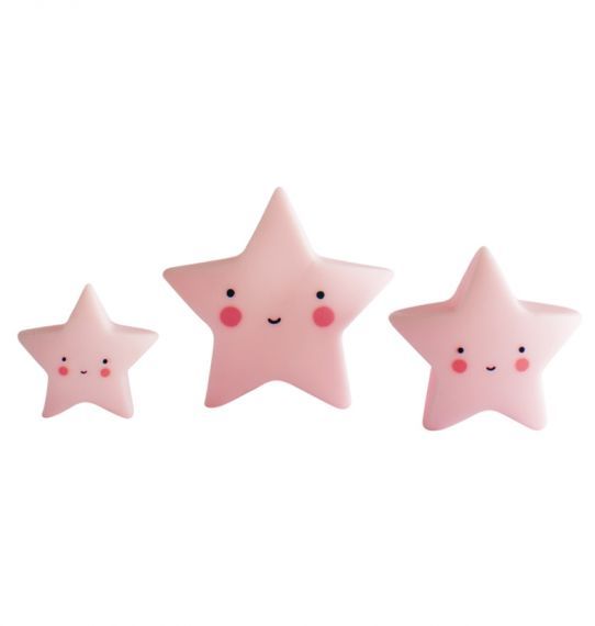 A Little Lovely Company, Mini Star (Pink) **COMING SOON**