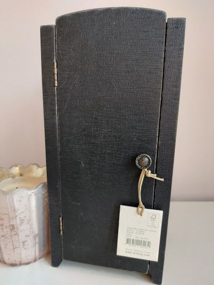 Odds and Ends, Maileg, Vintage Closet w Hangers, Mini - Anthracite **FAINT