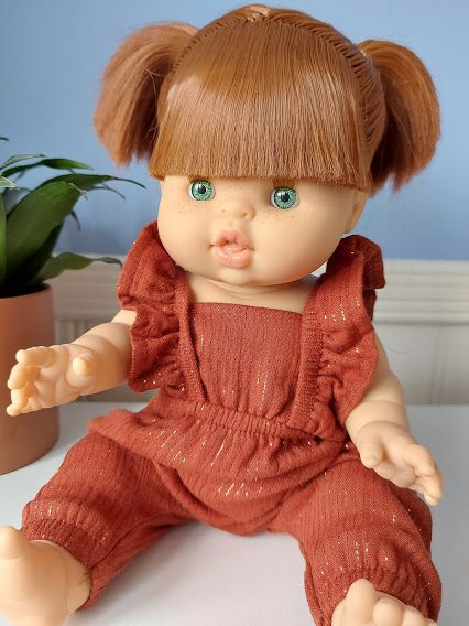 Minikane, MAYA Jumpsuit (Glittery Brick)