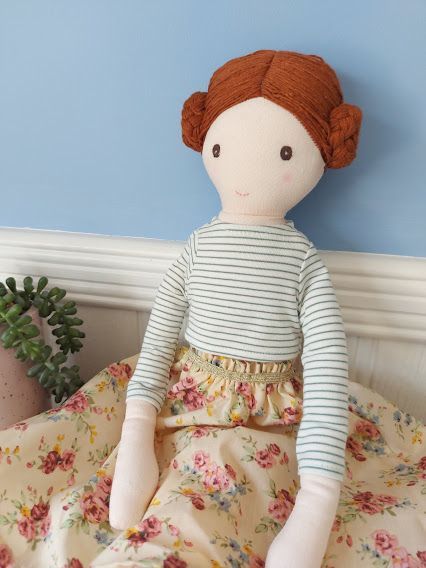 Albetta, Carmen Floral Doll (51cm)