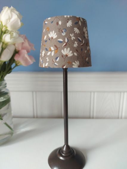 Maileg, Miniature Floor Lamp Anthracite