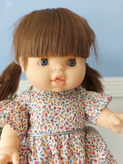 Minikane, Daisy Dress (Liberty Tangerine)
