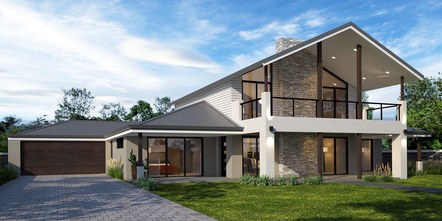 2 Storey Rural Home Designs Double Storey Country House