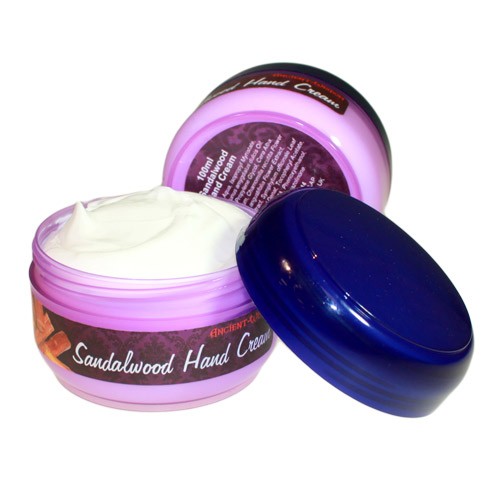 Sandalwood Hand Cream - 100ml - Contains Anti-Inflamatory & Anti-Microbial