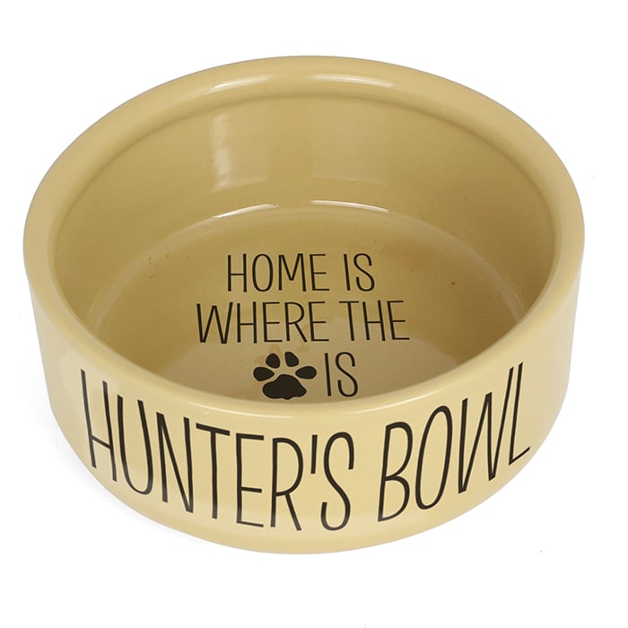 Home is Where...Large Brown Dog / Puppy Bowl