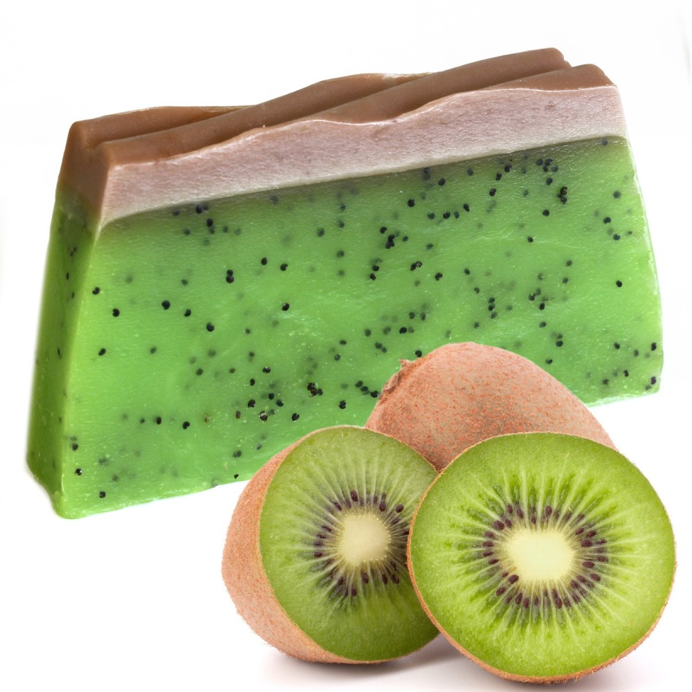 Handmade KIWIFRUIT SOAP - Tropical Paradise Soap
