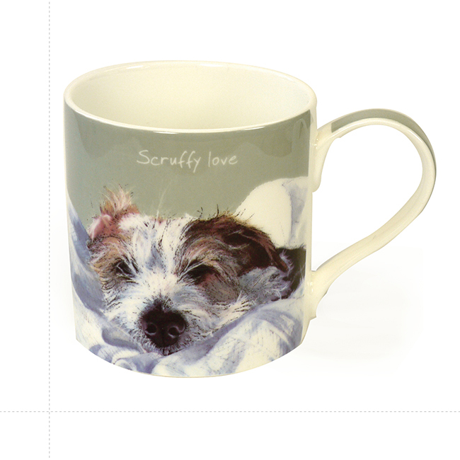 Wire Hair Jack Russell Dog Mug – Scruffy Love