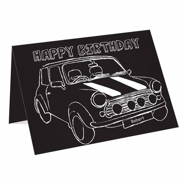 Personalised Card Ideal for Birthdays & Father's Day
