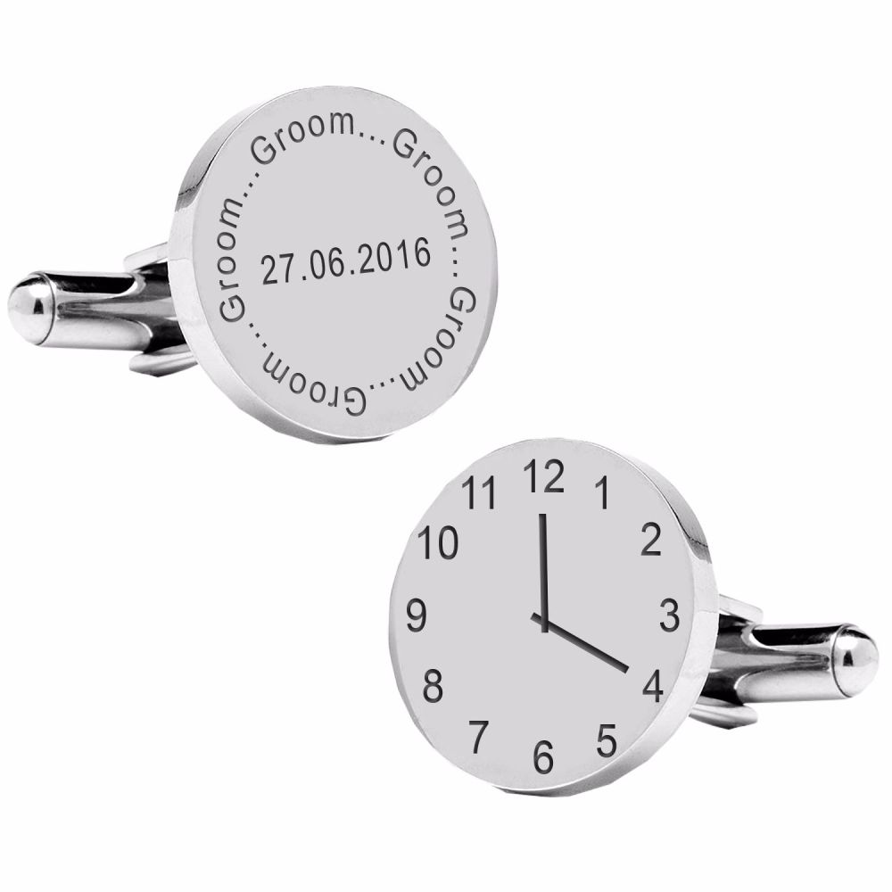Groom..special time cufflinks