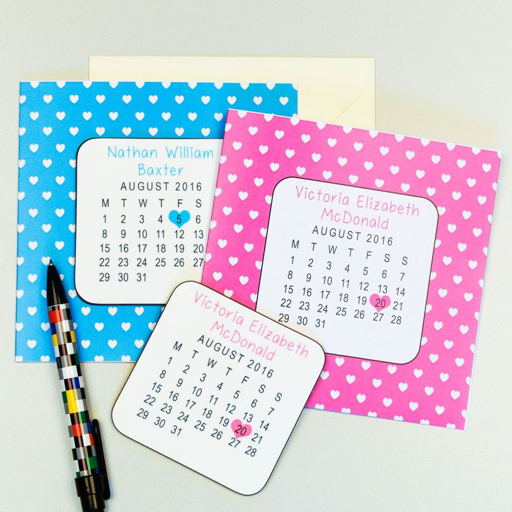 Personalised BESTEST MUMMY CARD & COASTER SET