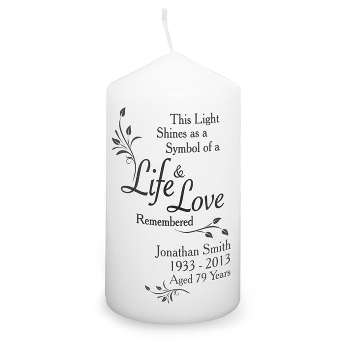 Memorial Candles Sympathy Candle Memorial Vases Grave Ornament