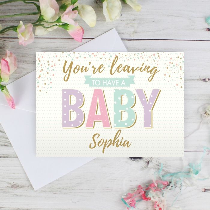 Personalised Baby Shower Cards Baby Shower Baby Shower Cards