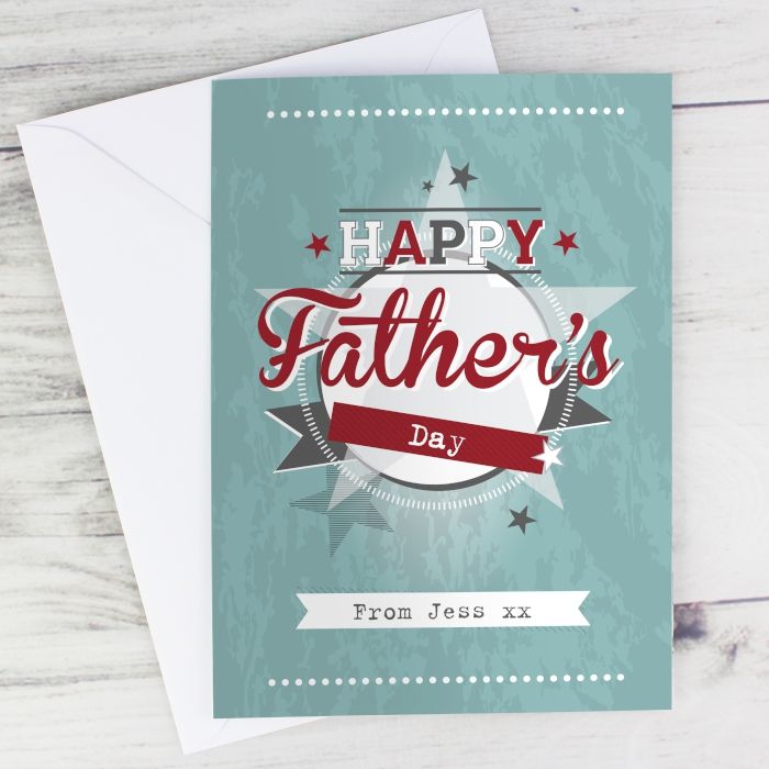 Personalised 50's RETRO Card