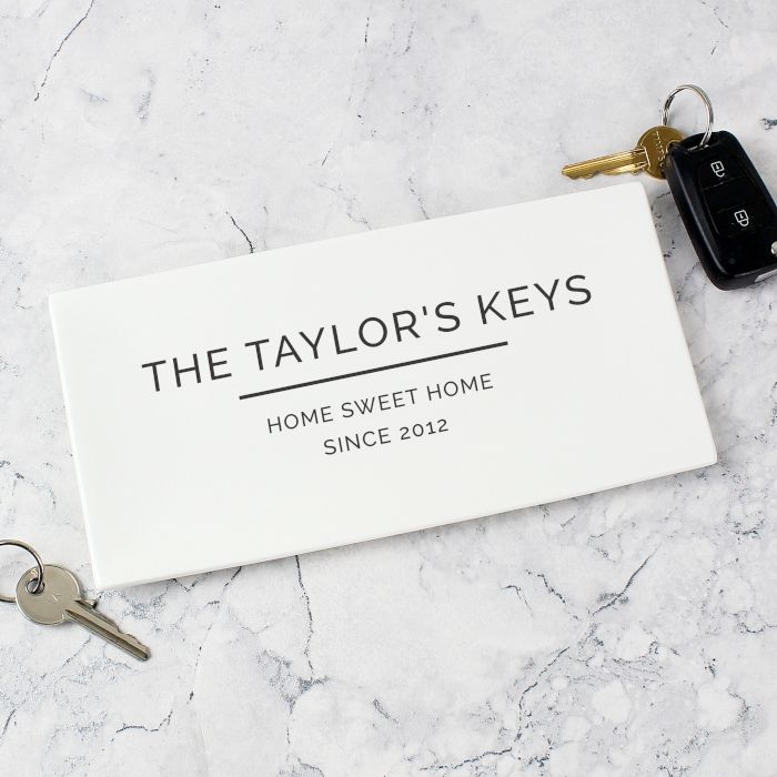 Personalised Classic Ceramic Tidy Tray