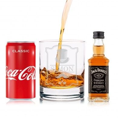 Personalised Gentlemans Jack Daniels Gift Set