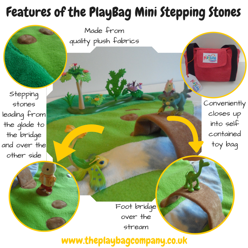 Features of the PlayBag mini Stepping Stones