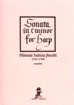 Sonata in C minor by Giovanni Battista Pescetti (1704-1766)