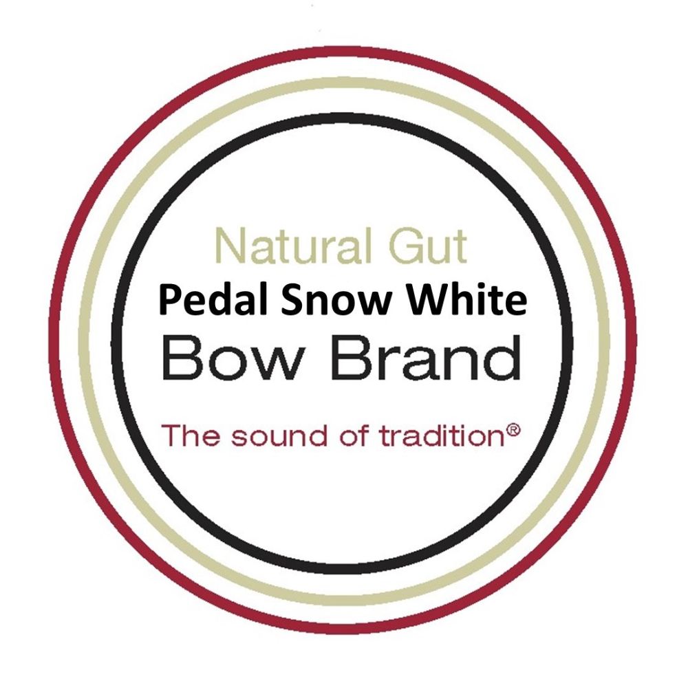 <!-- 004 -->Bow Brand Pedal Concedo - Snow White