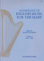 Anthology of English Music for the Harp Volume 3 - Edited by David Watkins