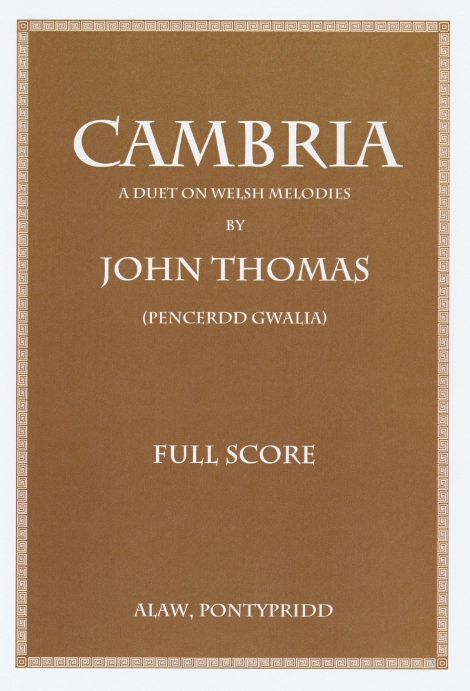 Cambria - Score - John Thomas (Pencerdd Gwalia)