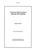 Christmas Night Fantasia (Ffantasi Nos Nadolig) - Stewart Green