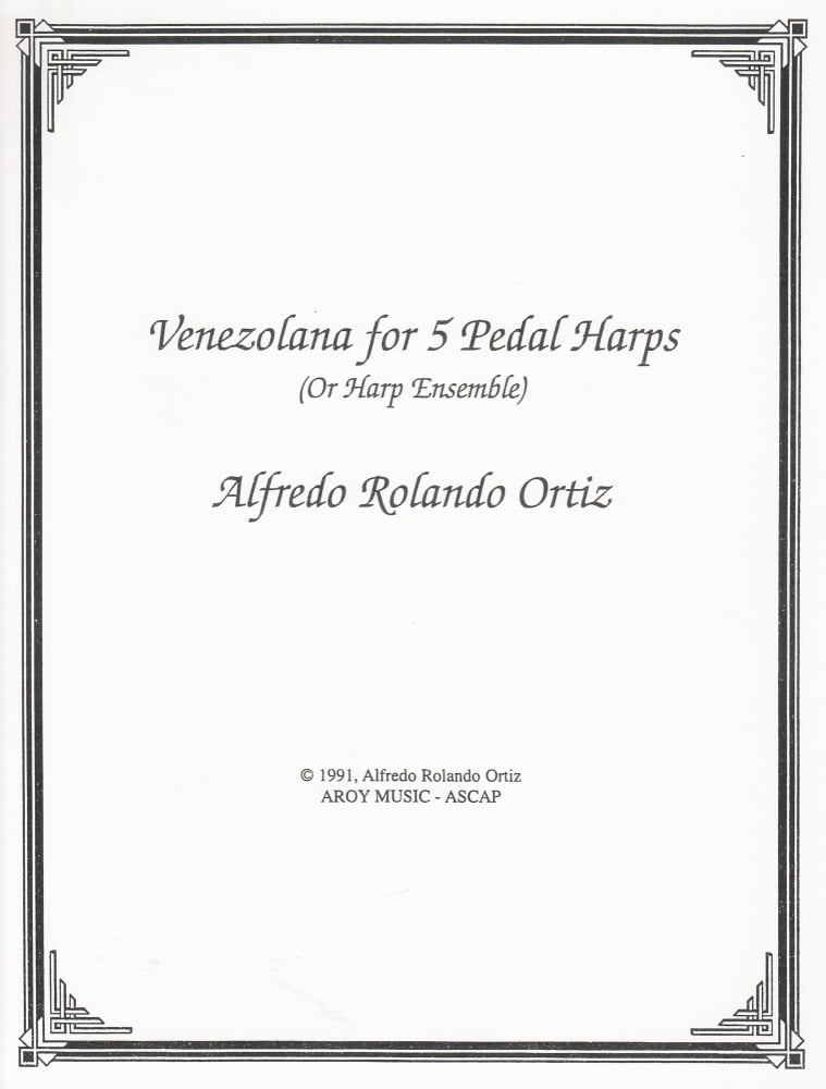 Venezolana for 5 Pedal Harps - Alfredo Rolandi Ortiz
