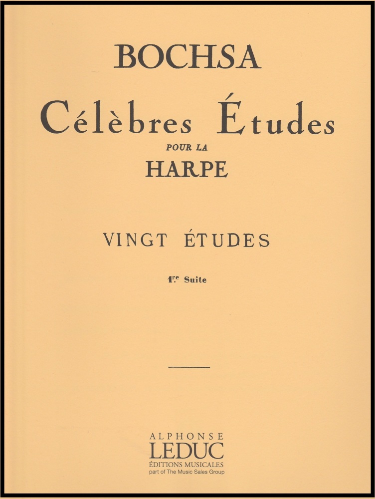 Celebres Etudes pour la Harpe Vingt Etudes Suite 1 - Bochsa