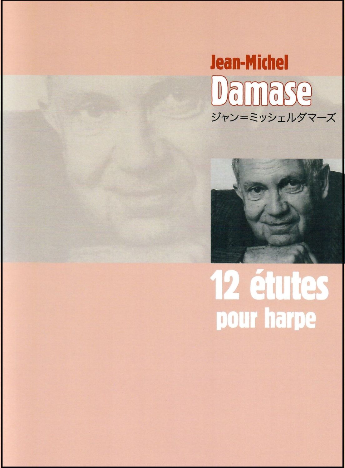 12 Etudes Por Harpe - Jean-Michel Damase