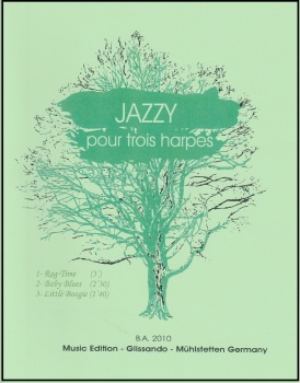 Jazzy - Pour Trois Harpes - Bernard Andres
