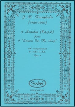 Sonates Op. 8, Nos. 4,5 & 6 - J.B. Krumpholtz 