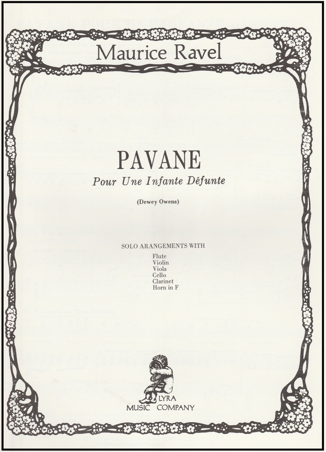 Pavane Pour Une Infante Defunte - Maurice Ravel
