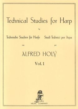 Technical Studies for Harp Vol. 1 by Alfred Holy