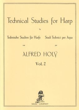 Technical Studies for Harp Vol. 2 by Alfred Holy
