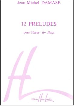 12 Preludes for Harp - Jean-Michel Damase