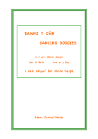 Dawns y Cwn - Dancing Doggies arranged by Menir Heulyn