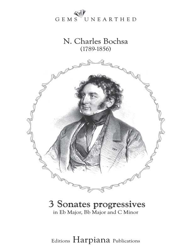 Three Progressive Sonatas - N. C. Bochsa 
