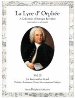 La Lyre dâ€™OrphÃ©e Vol. II: J.S. Bach and his World 
