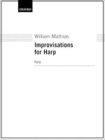 Improvisations for Harp - William Mathias